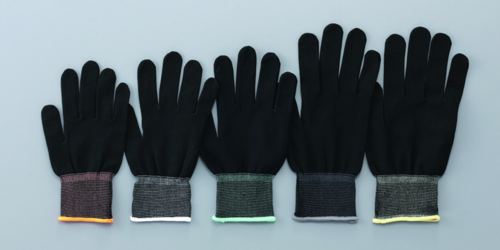 Spodní rukavice ASPURE, černé, polyester nebo nylon