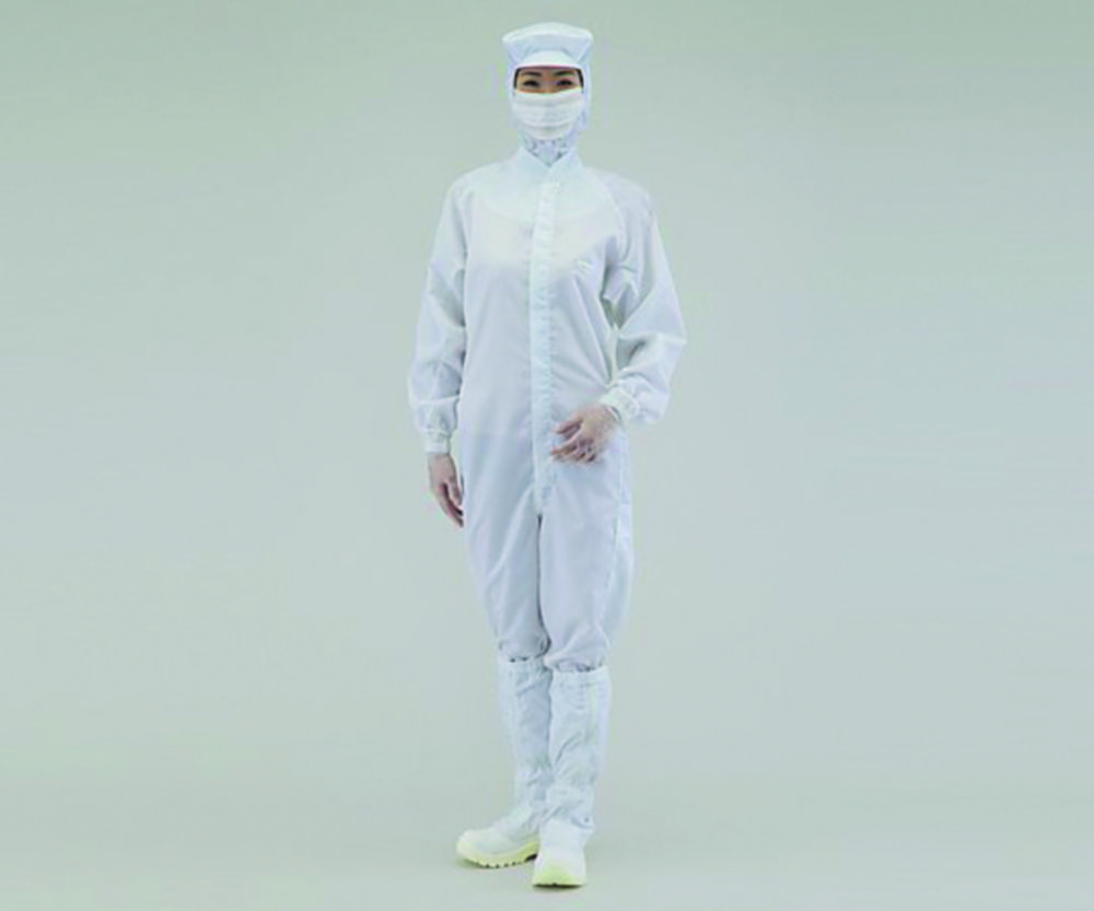 Kombinéza pro čisté prostory ASPURE, polyester, s boční kapsou na nohavici
